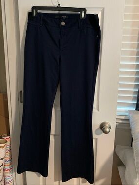 Simply Vera Vera Wang Maternity Navy Bootcut Stretch Pants